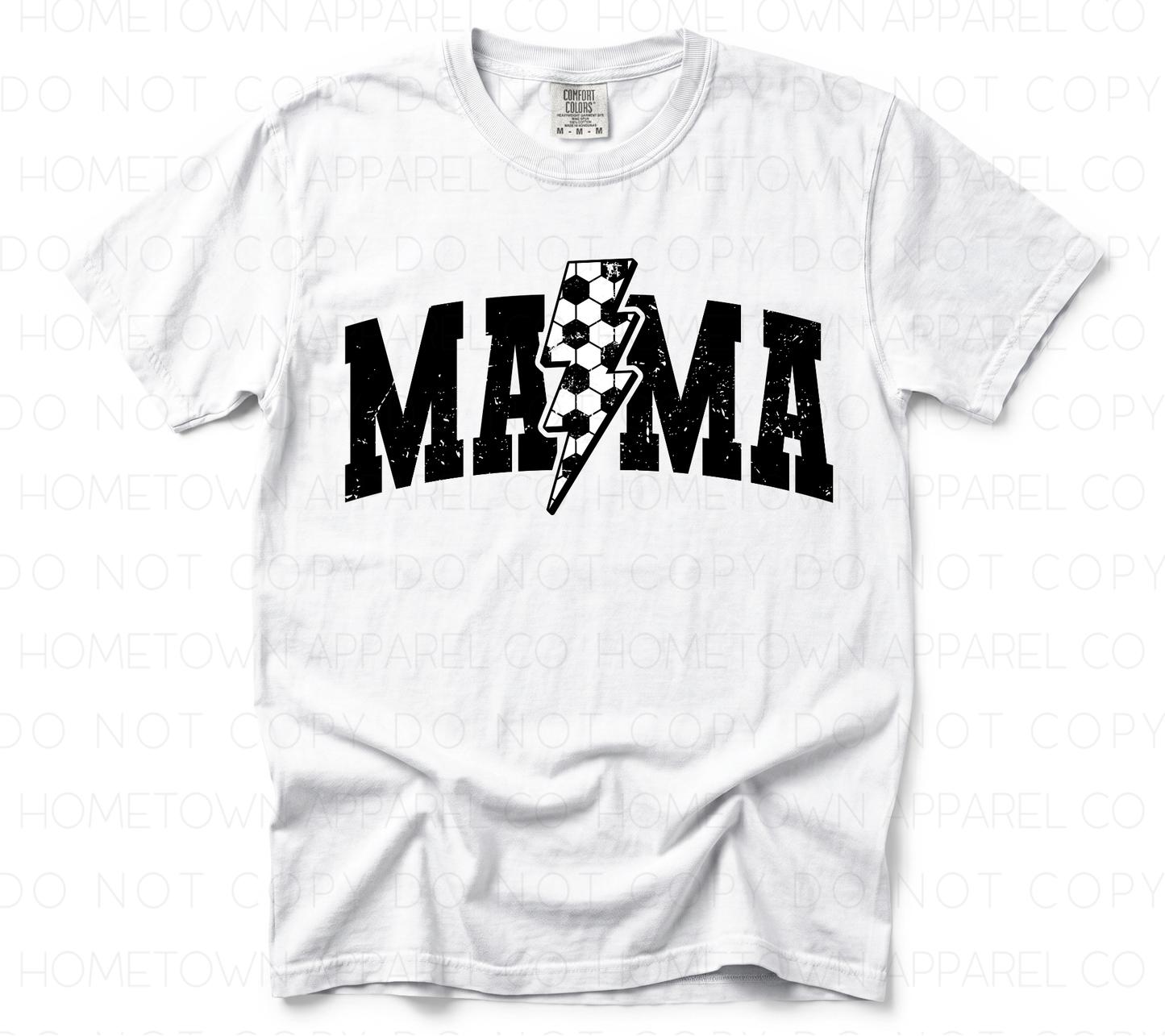 Lightning Bolt Soccer Mama