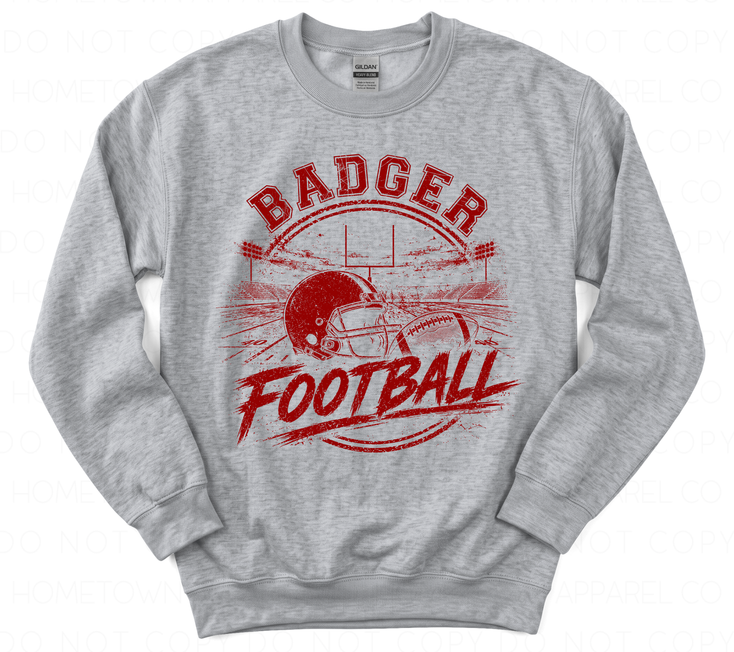 Badger Football Crewneck