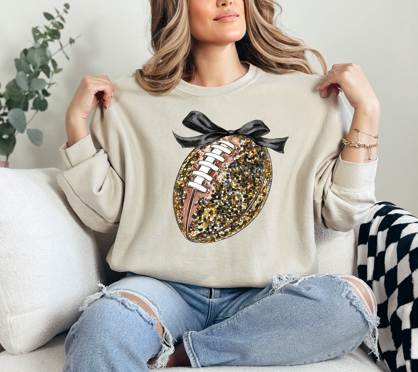 Sequin Football