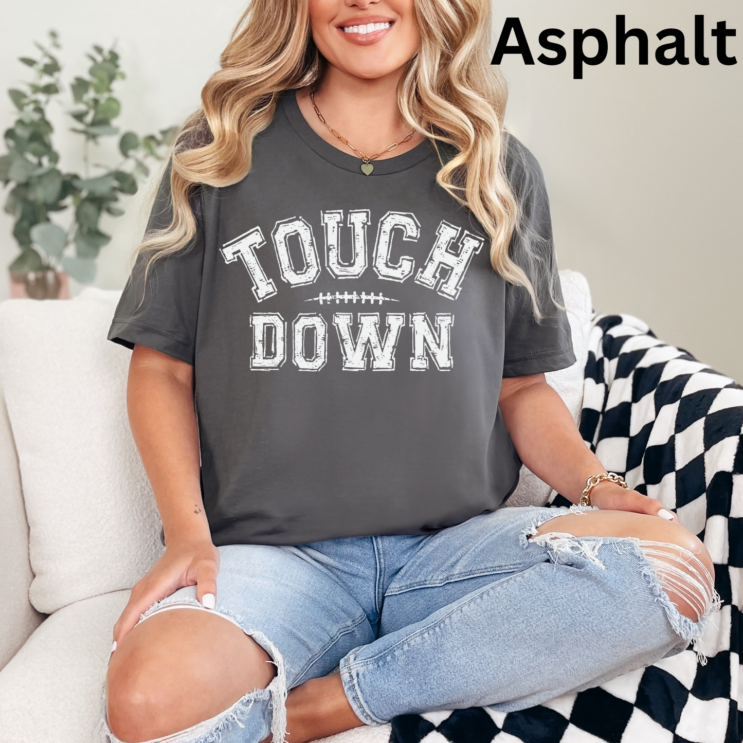 Touch Down Short Sleeve Tee's