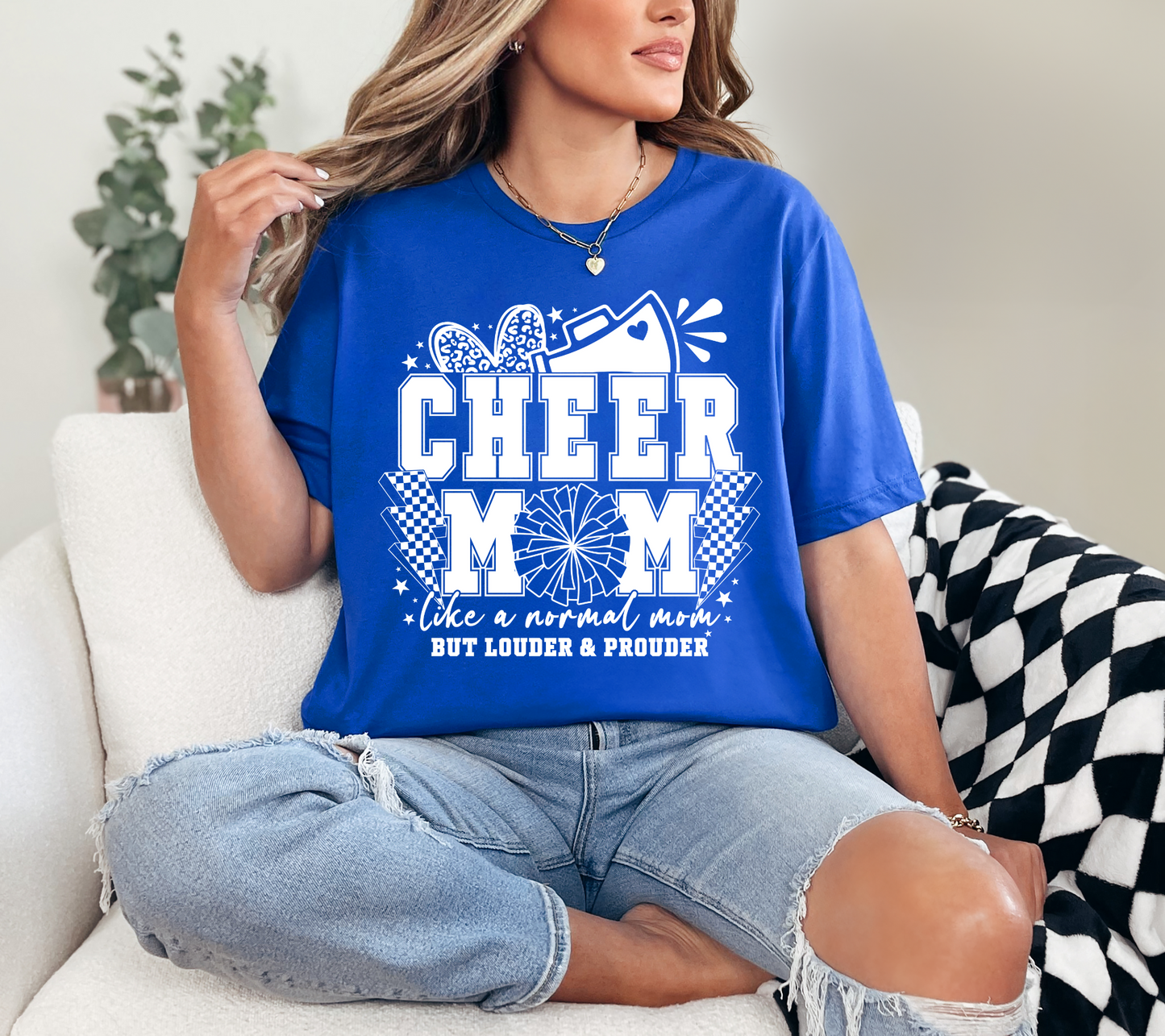 Cheer Mom-Like A Normal Mom But Louder & Prouder