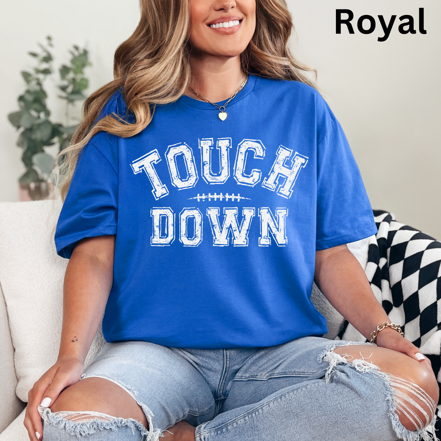 Touch Down Short Sleeve Tee's