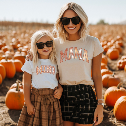 Mama & Mini Fall Short Sleeve Tee