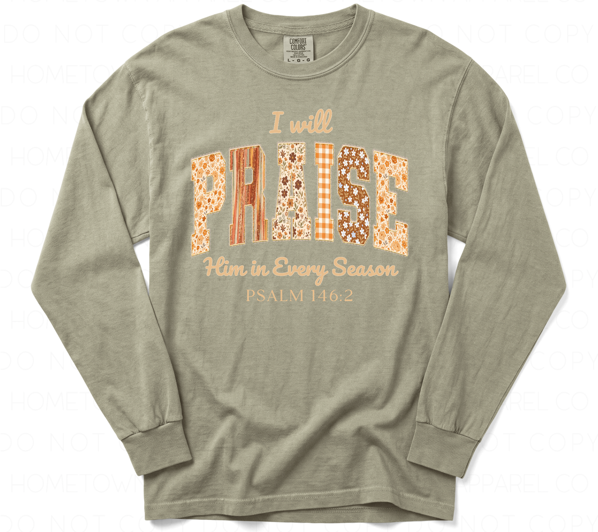Praise Him-Comfort Colors