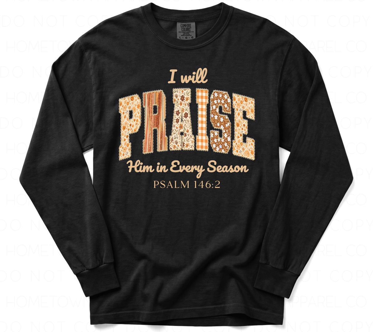 Praise Him-Comfort Colors