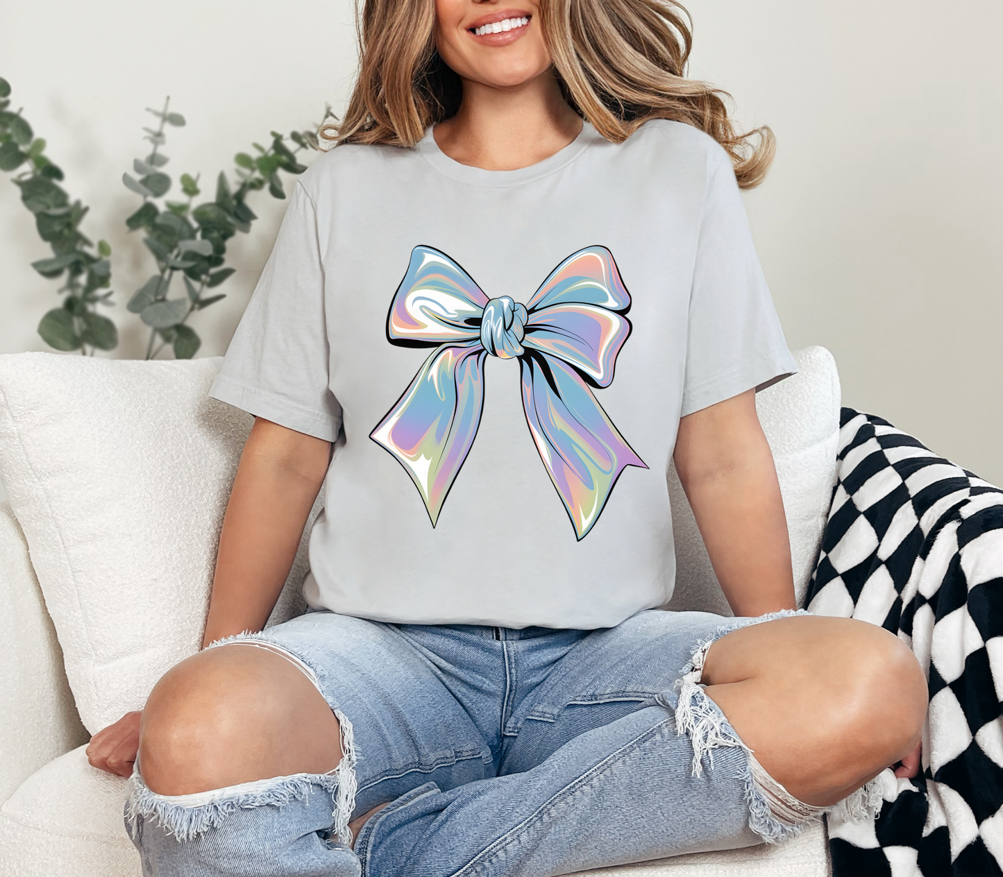 Iridescent Coquette Bow