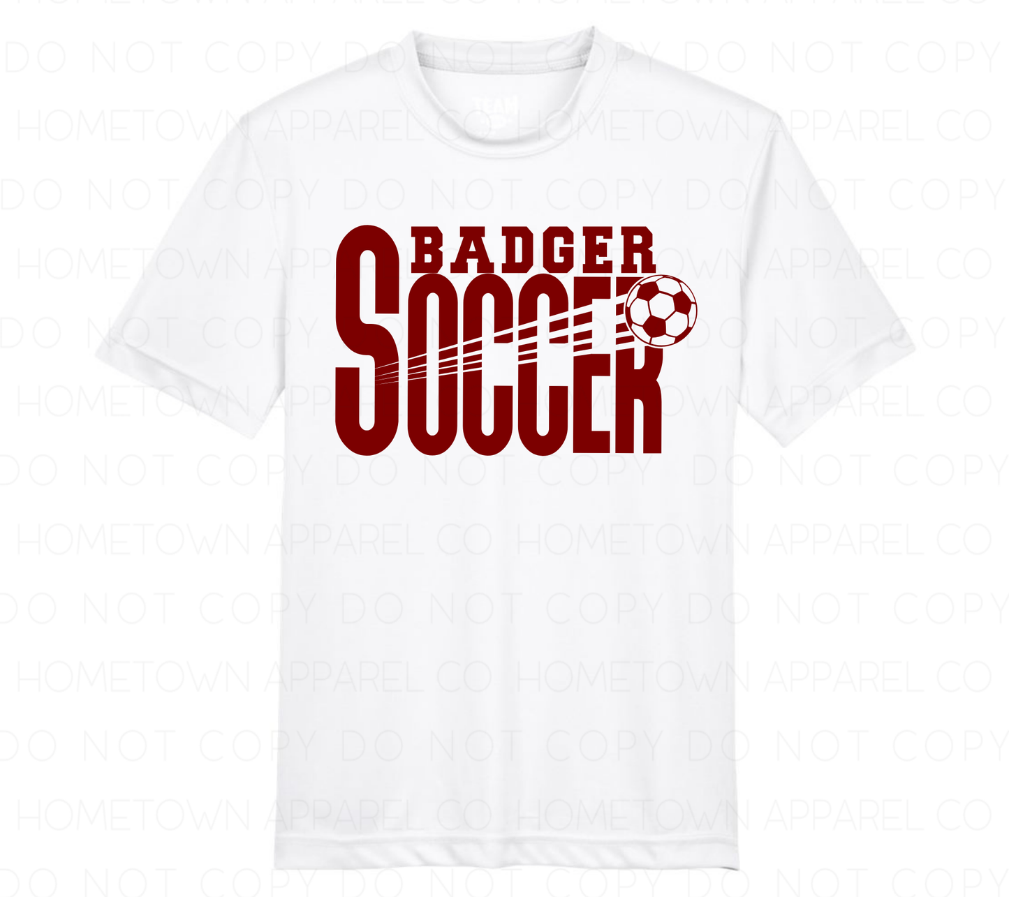 BADGER SOCCER PERFORMANCE TEE
