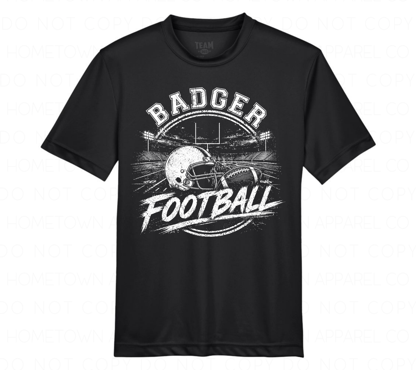 Badgers Football Performance Tee