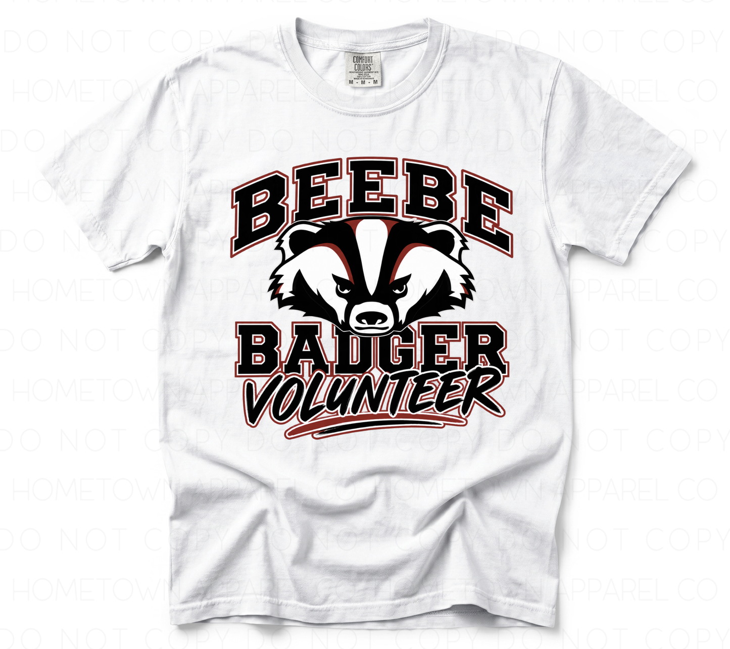 BEEBE BADGER VOLUNTEER