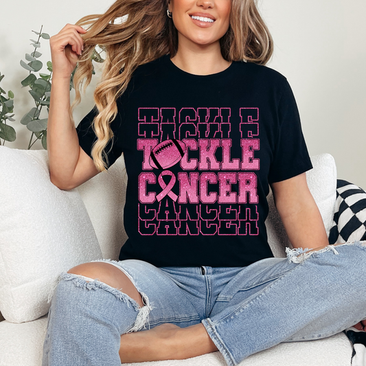 Tackle Cancer-Glitter