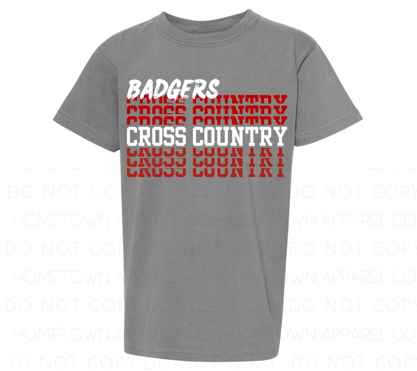 Badgers Stacked Cross Country