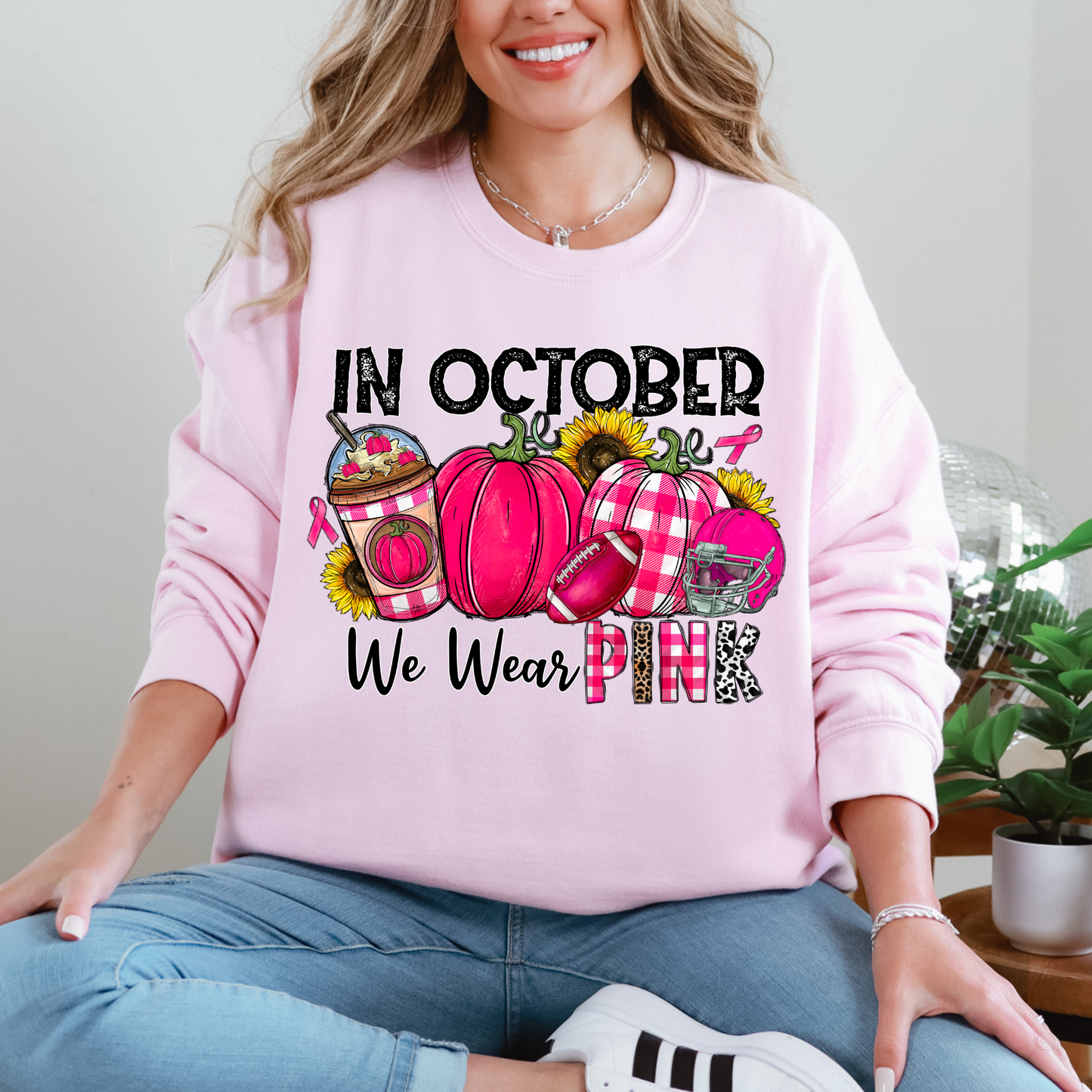 Pink Pumpkins-In October We Wear Pink