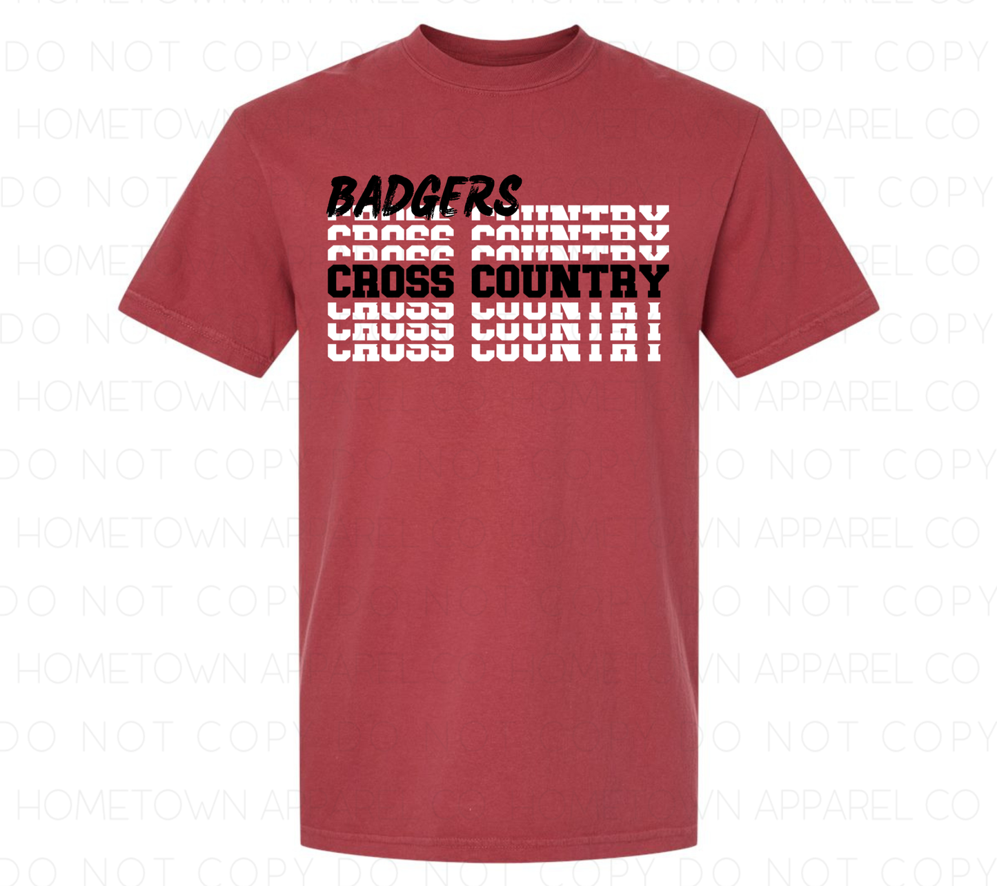 Badgers Stacked Cross Country