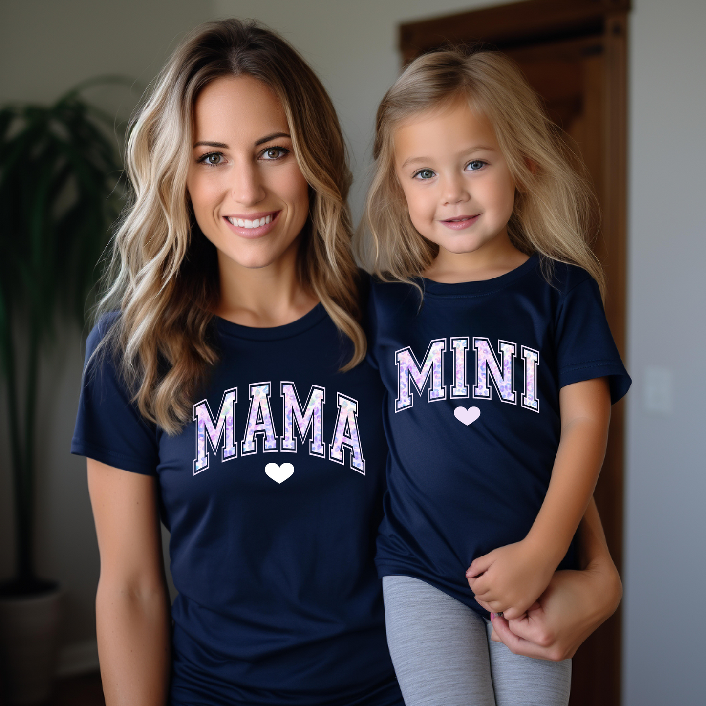 Mama & Mini Leopard Short Sleeve Tee