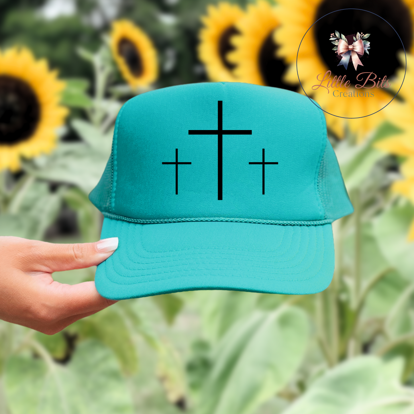 Three Crosser Trucker Hat