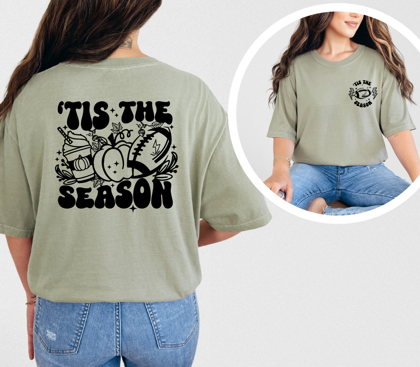 Tis the Season front and back Youth & Adult