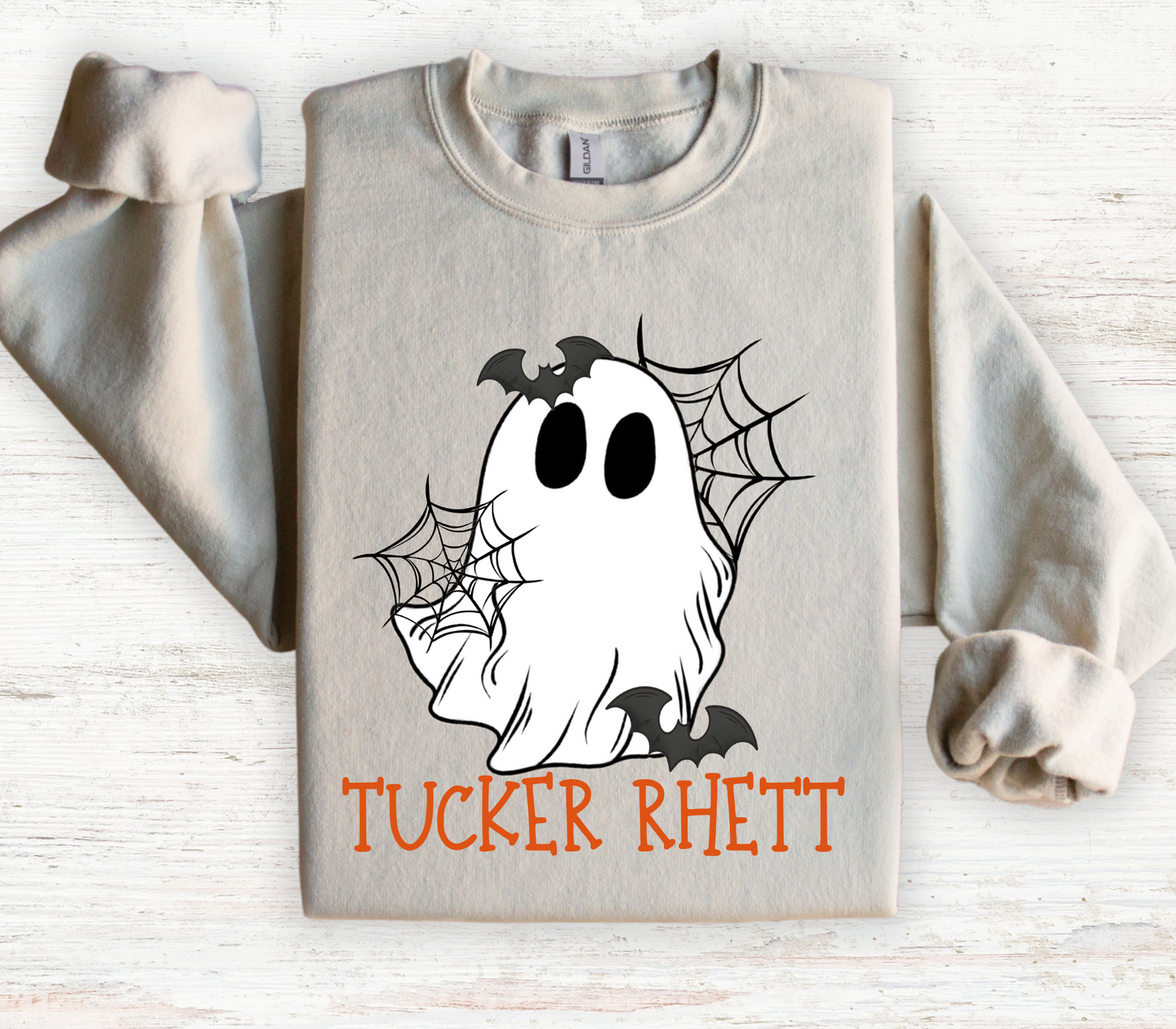 Ghost with Name Infant & Toddler