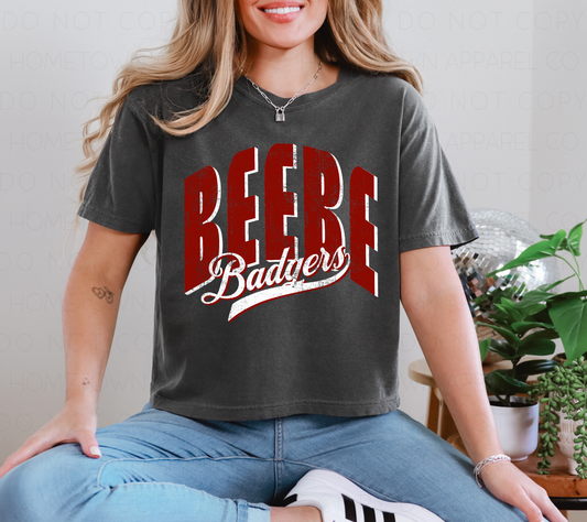 Vintage Beebe Badgers Boxy Tee