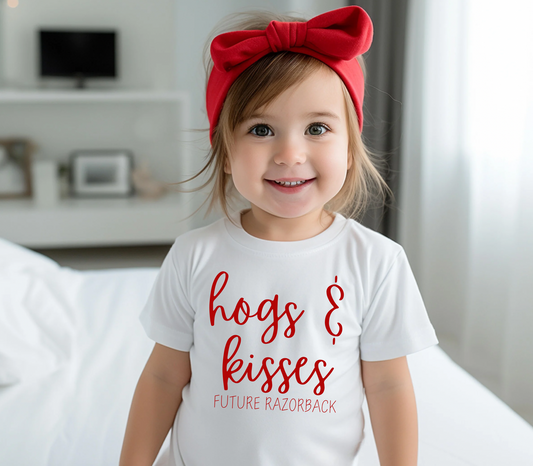 Hogs & Kisses-Future Razorback