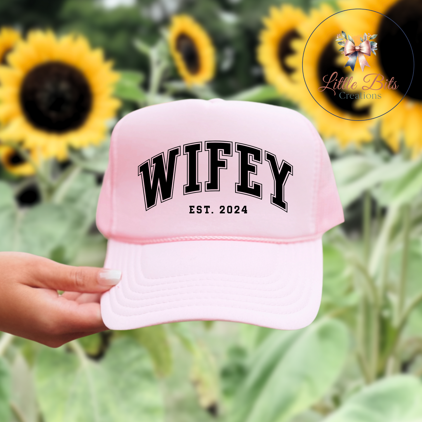 Wifey Est 2024 Trucker Hat