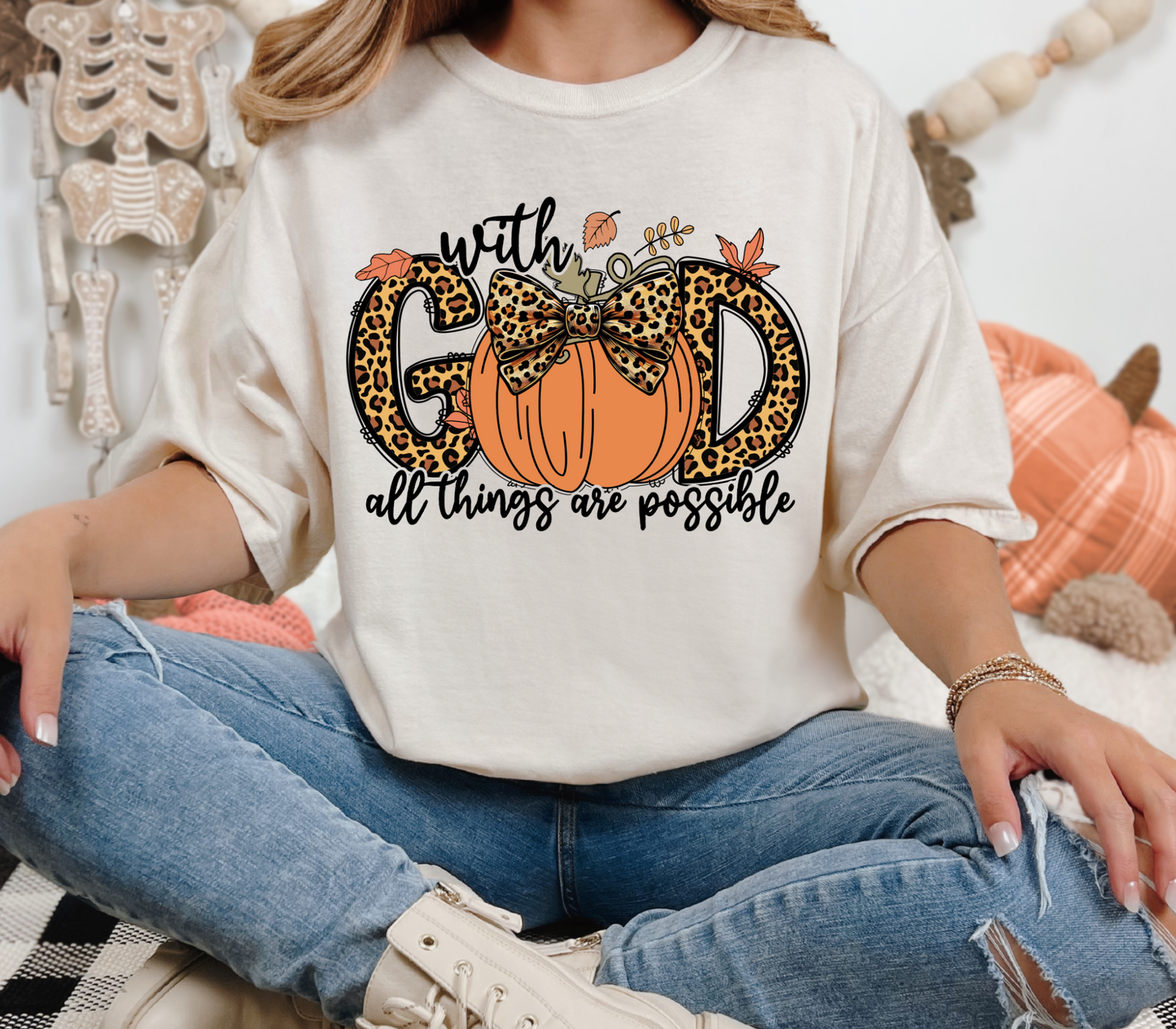 With God All Things Are Possible-Short Sleeve