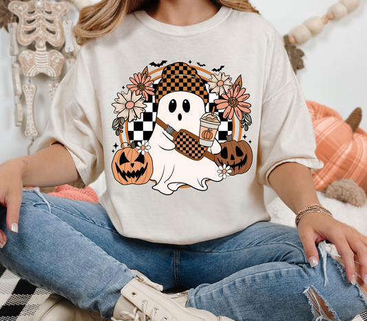 Boo-Jee Halloween Ghost-Short Sleeve