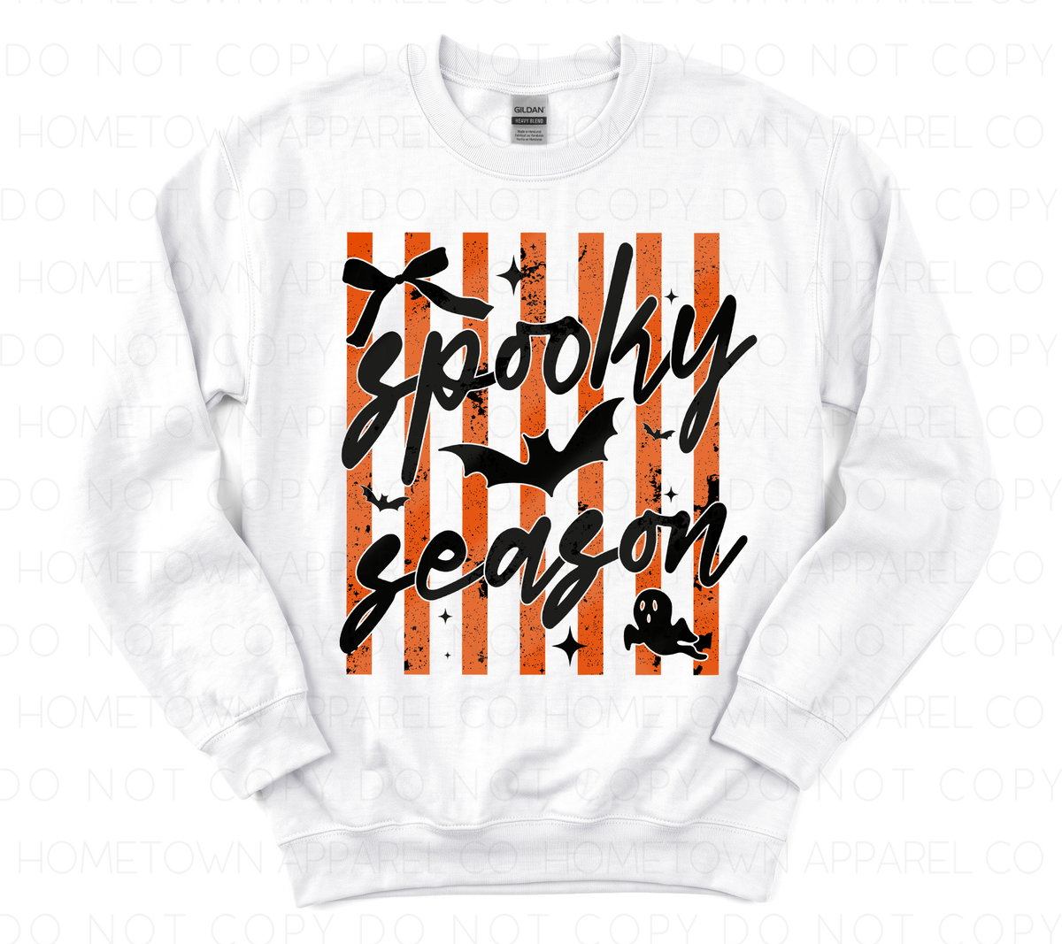 Spooky Season W/Bats Sweatshirt