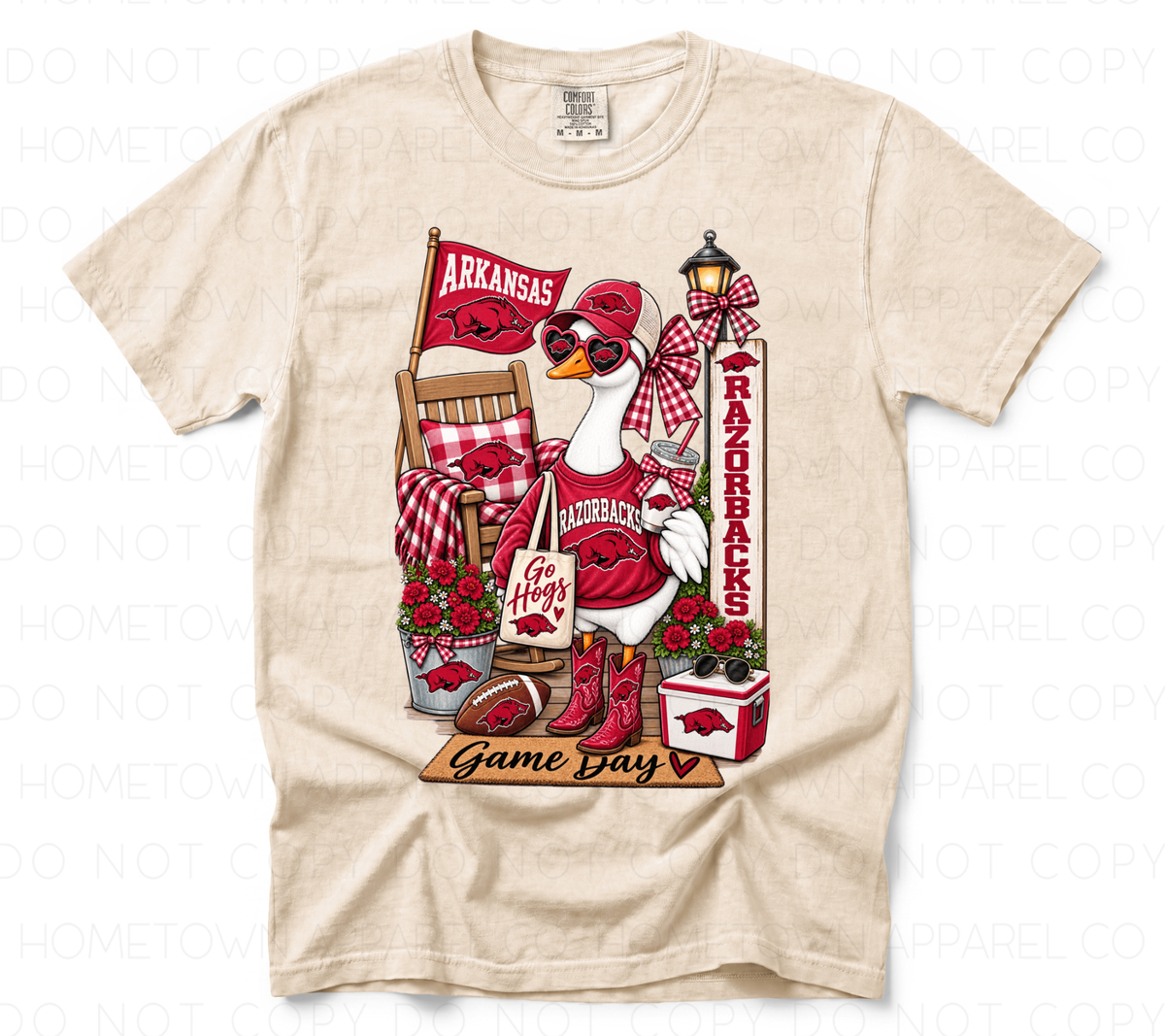 Razorback Goose Tee