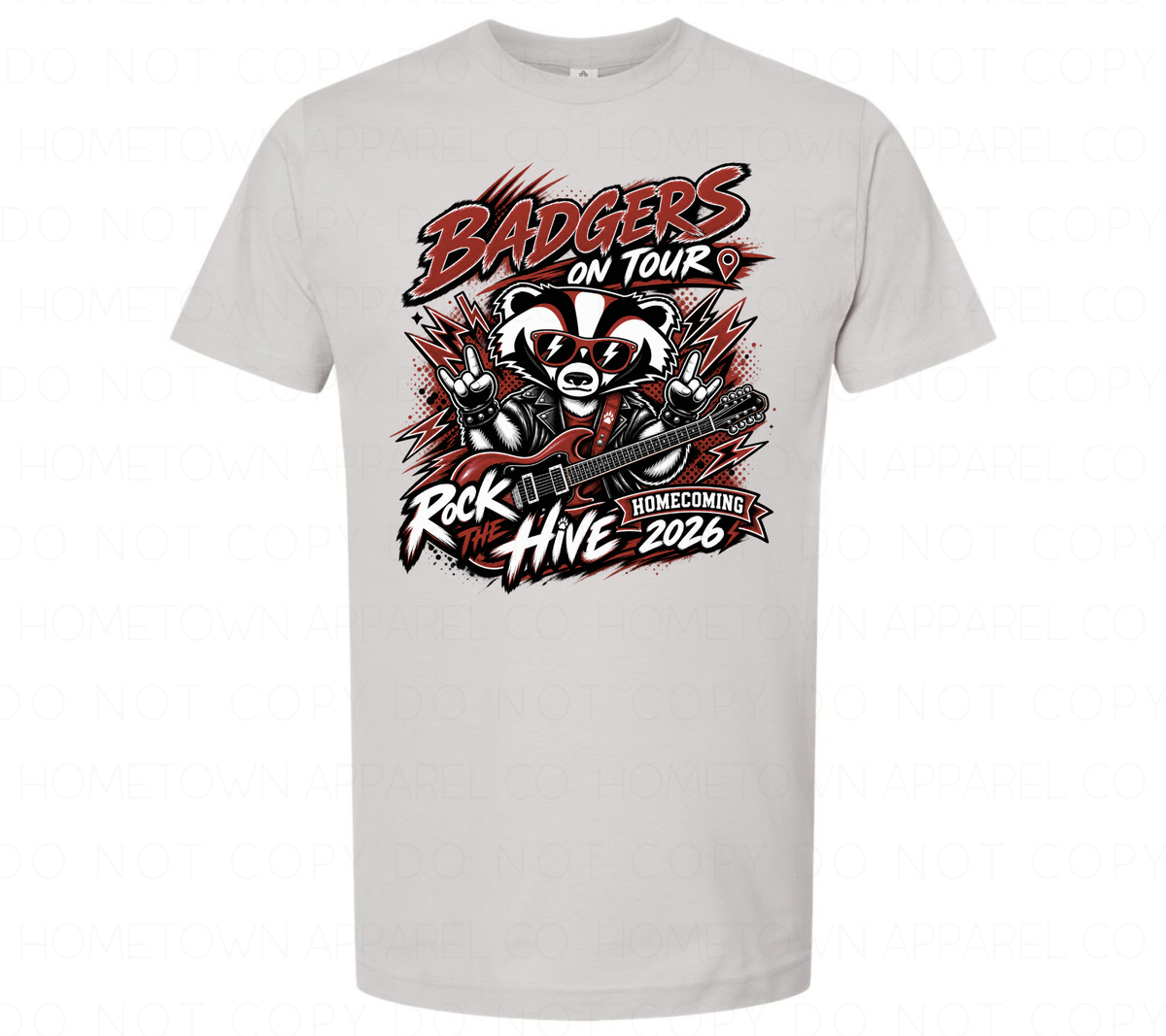 Badgers Rock the Hive Tultex