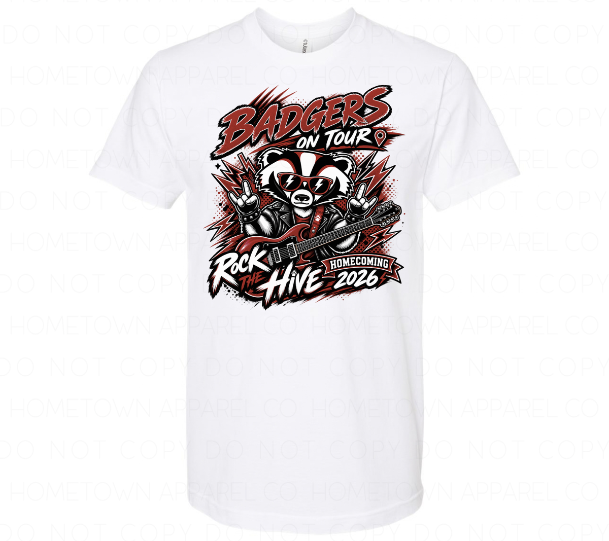 Badgers Rock the Hive Tultex