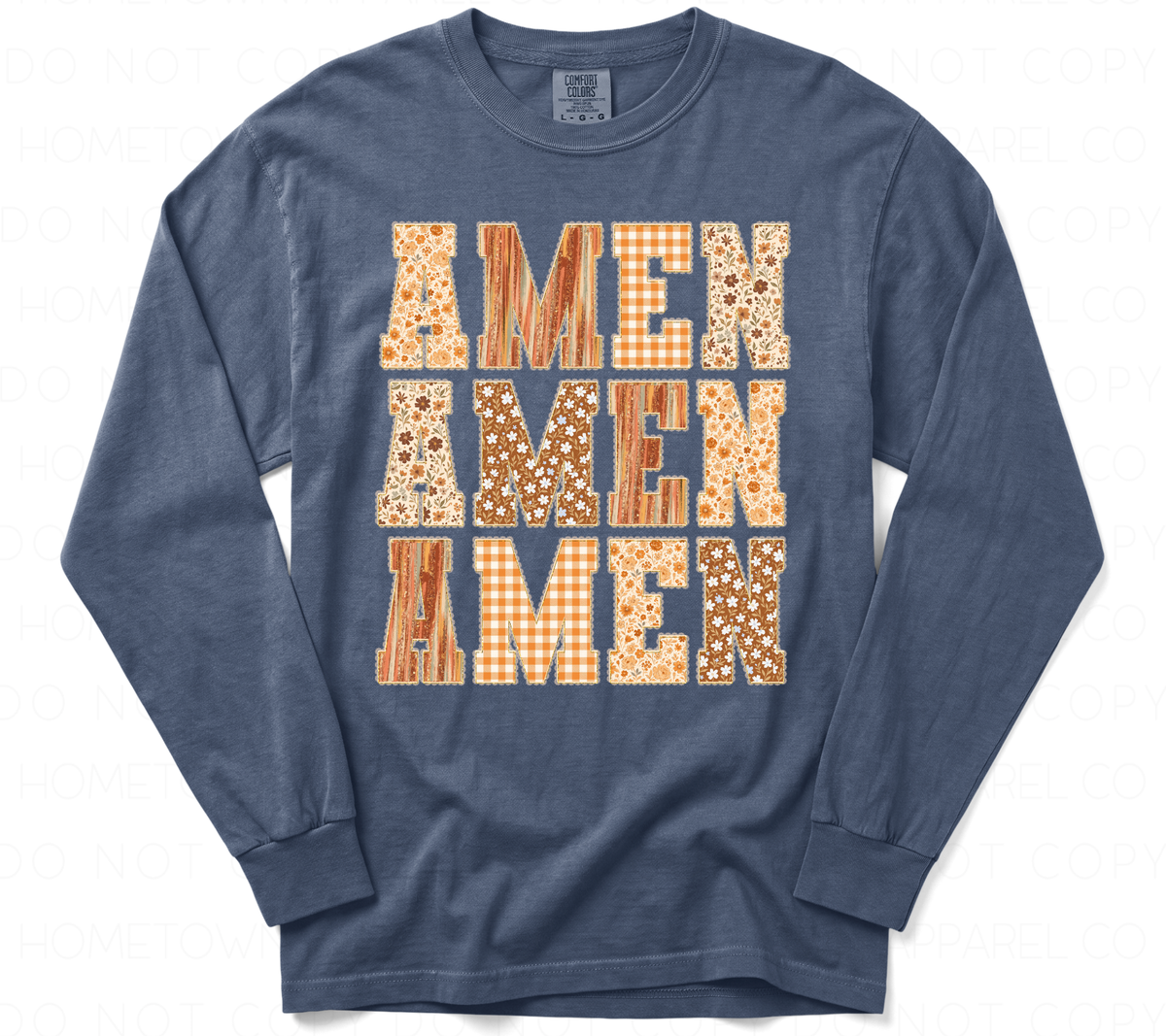 Stacked Amen-Comfort Colors