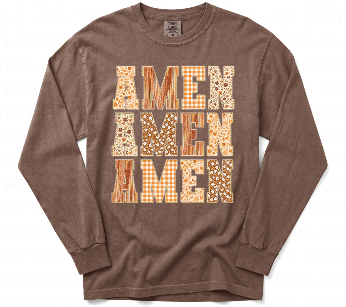 Stacked Amen-Comfort Colors
