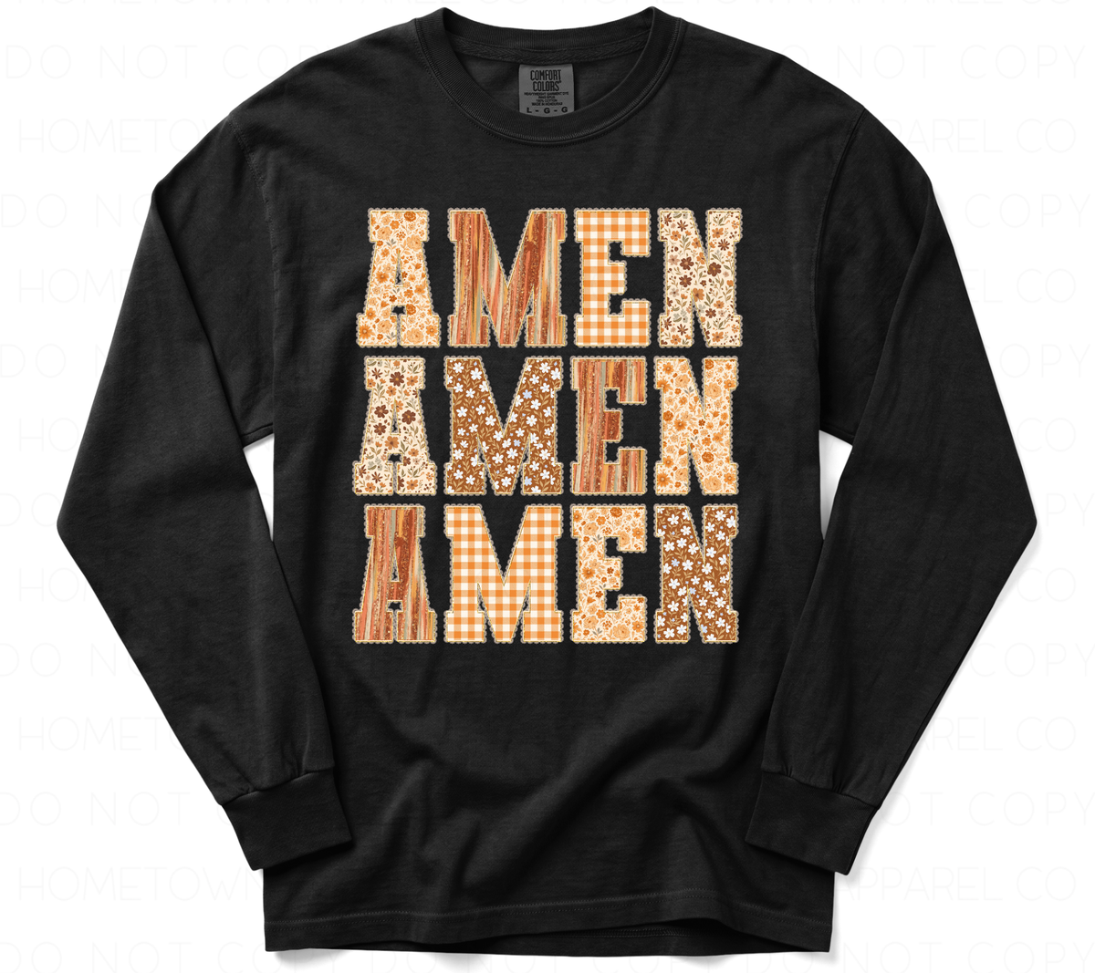 Stacked Amen-Comfort Colors
