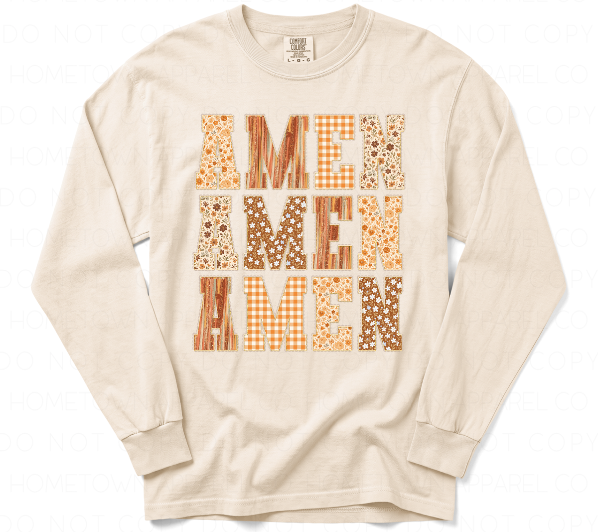 Stacked Amen-Comfort Colors