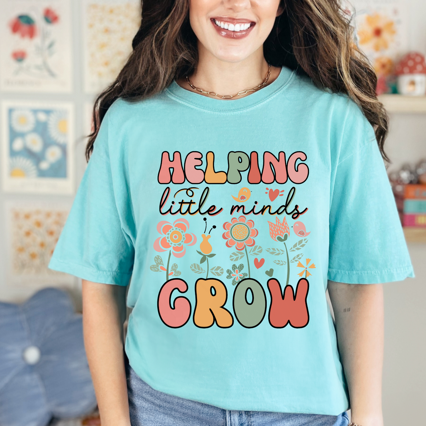 Helping Little Minds Grow Custom