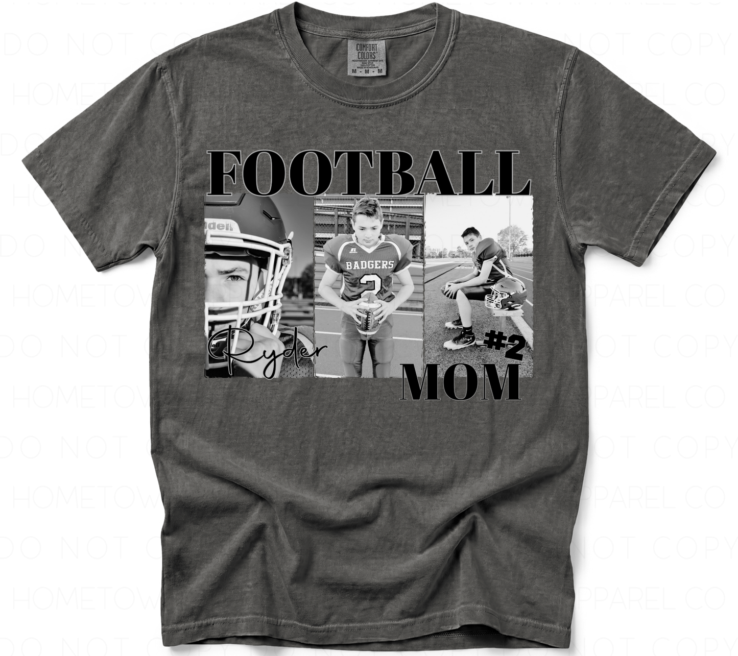 Custom Football Tee
