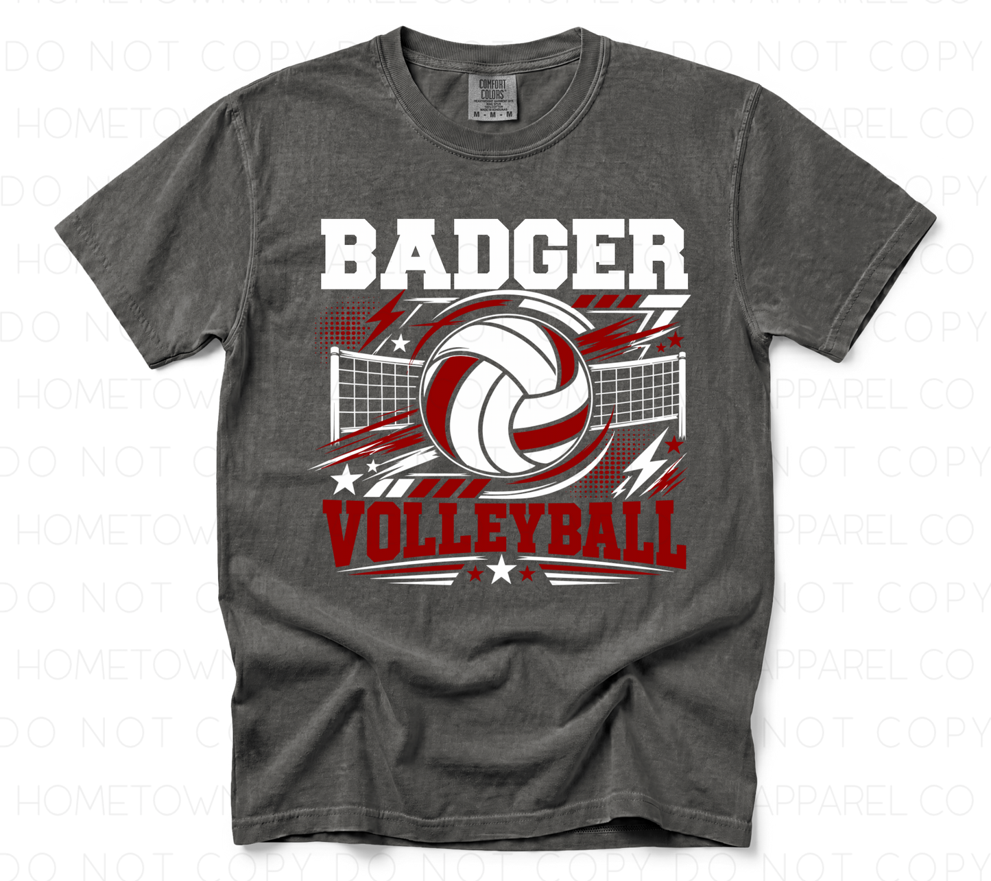Badger Volleyball Tee