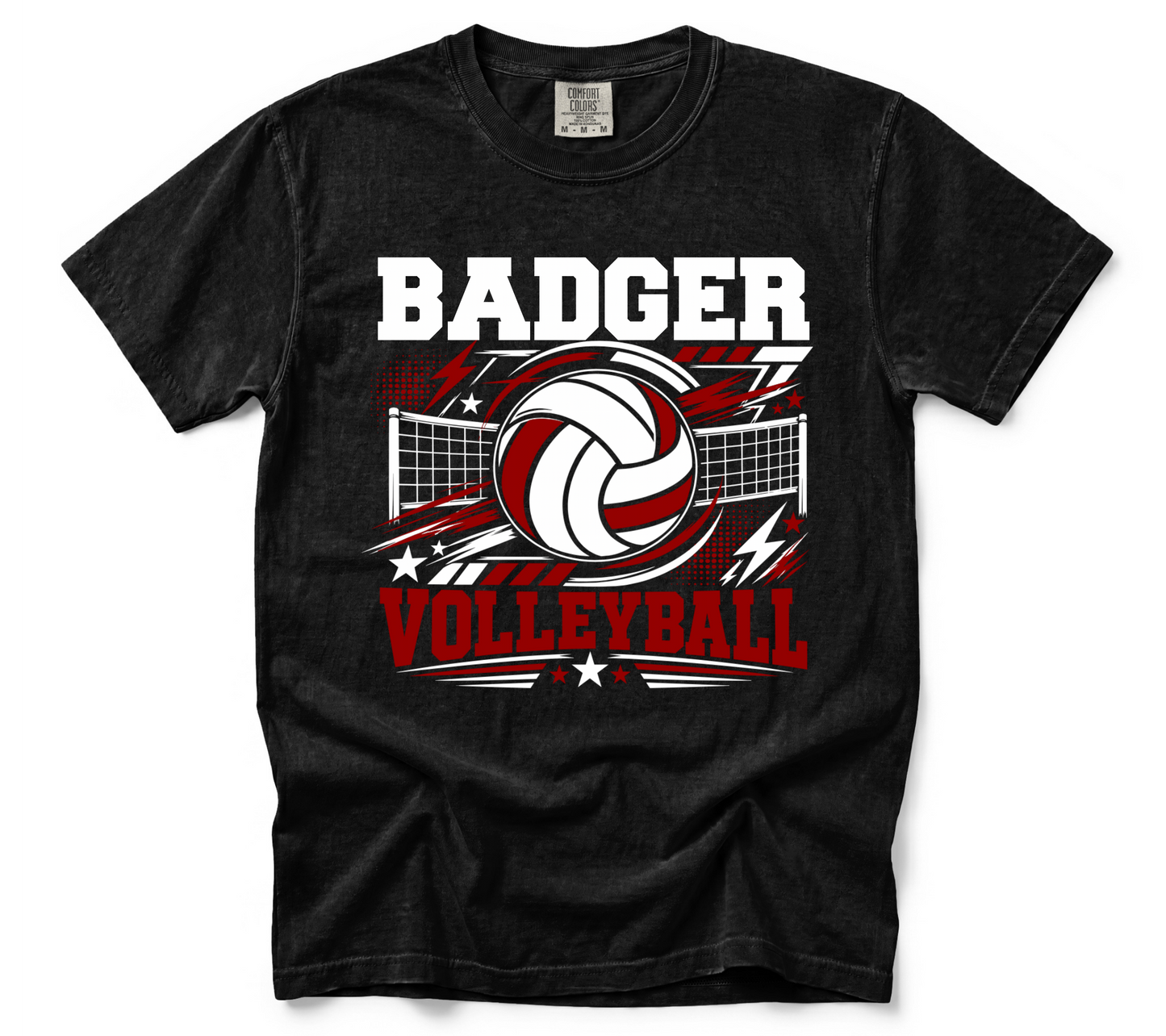 Badger Volleyball Tee