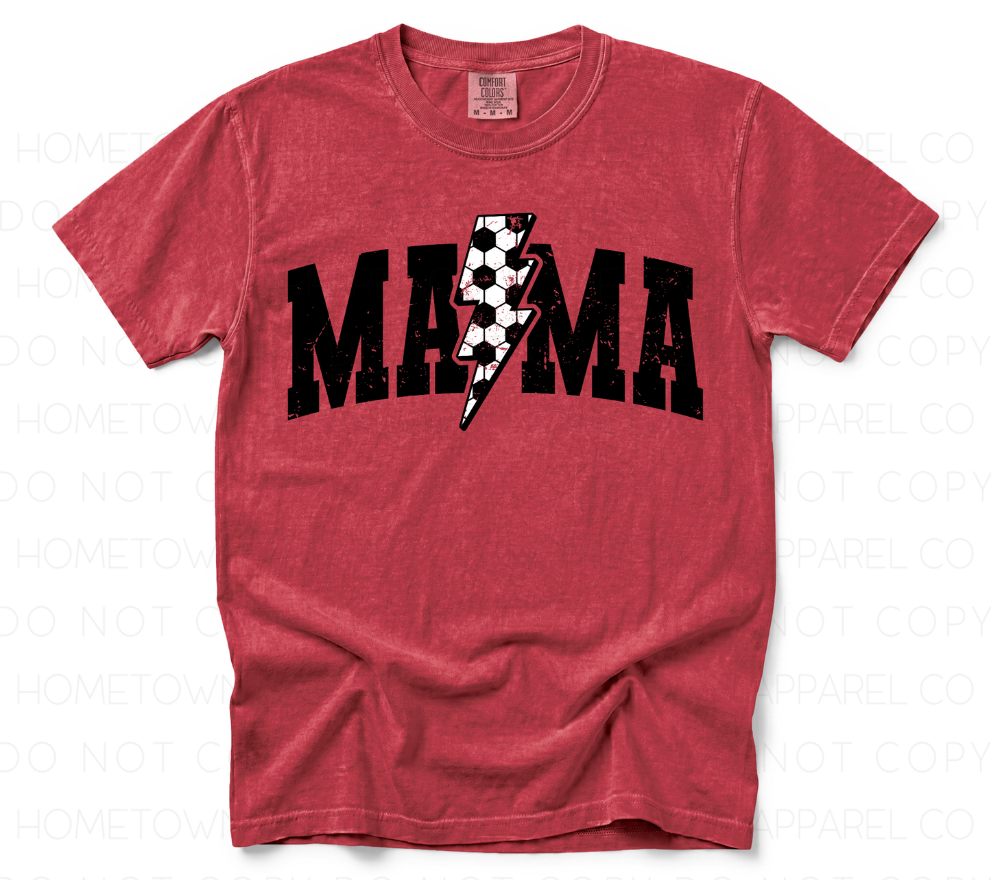 Lightning Bolt Soccer Mama