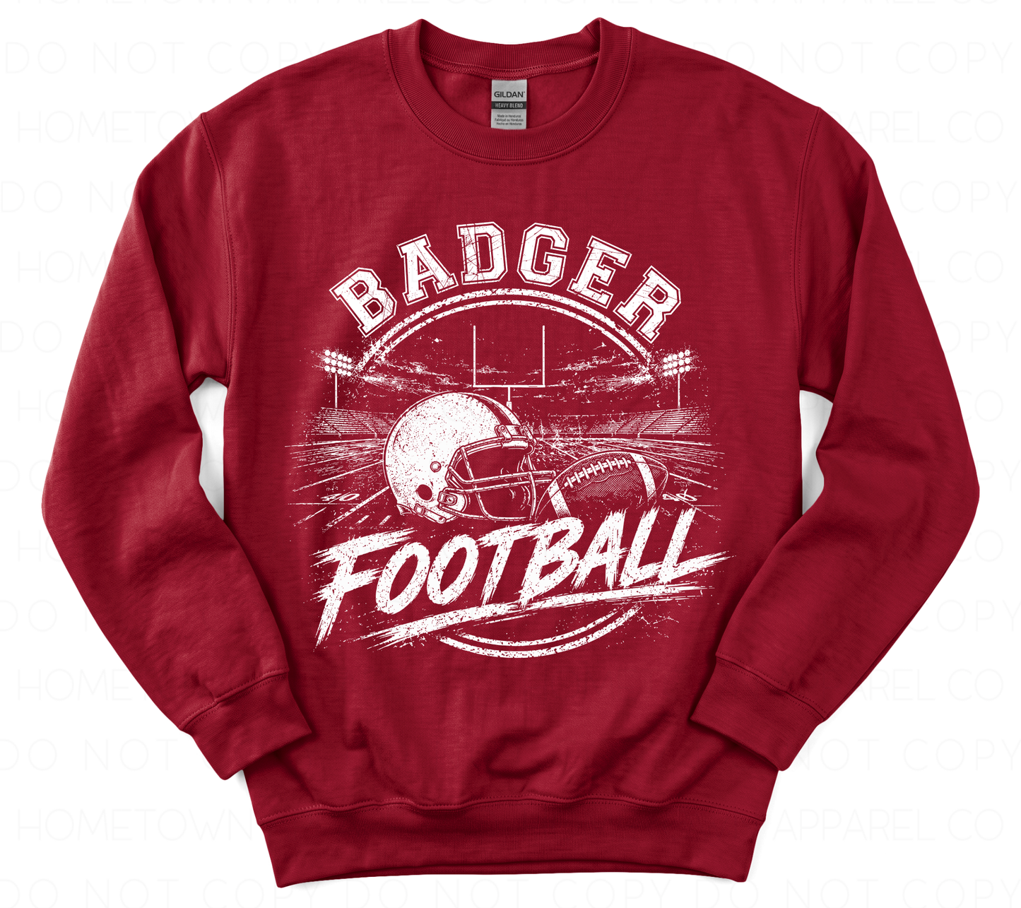 Badger Football Crewneck