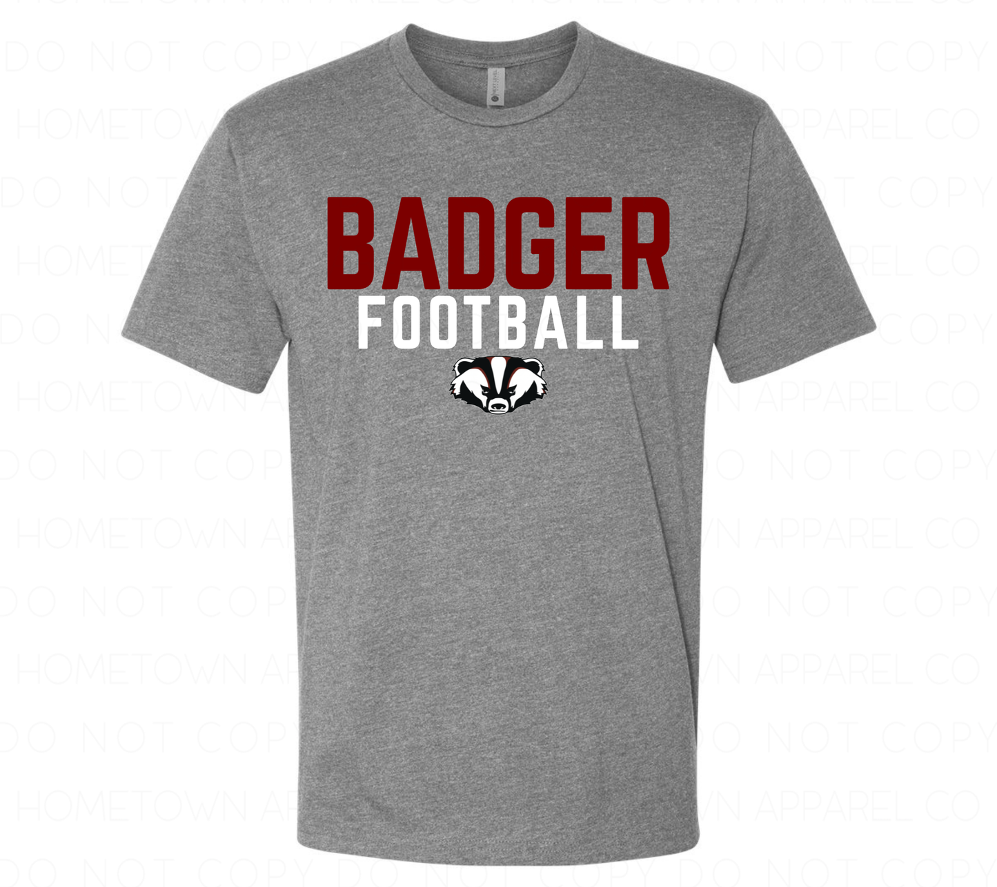 Badger Football Tee