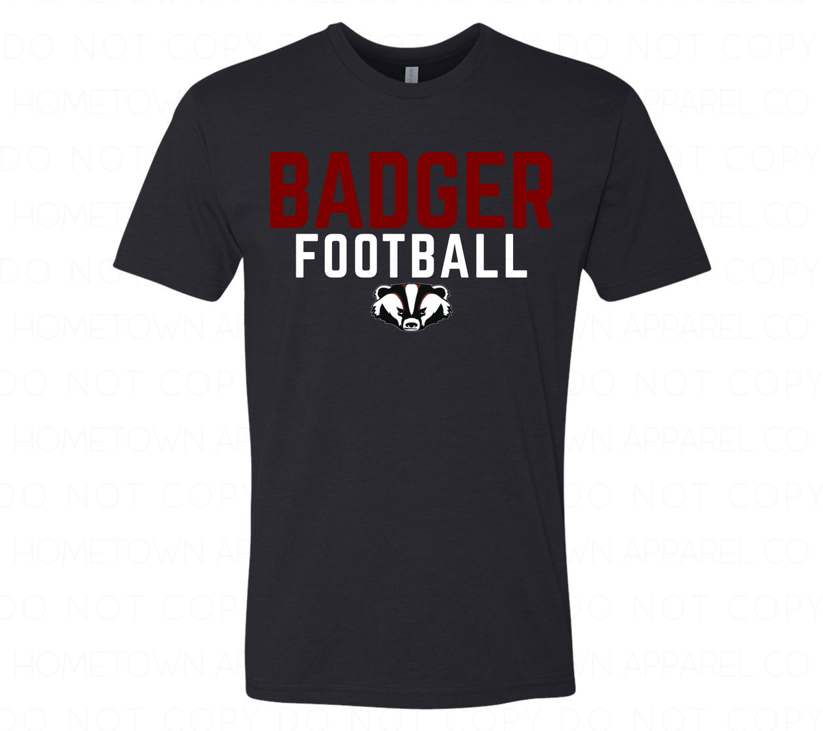 Badger Football Tee