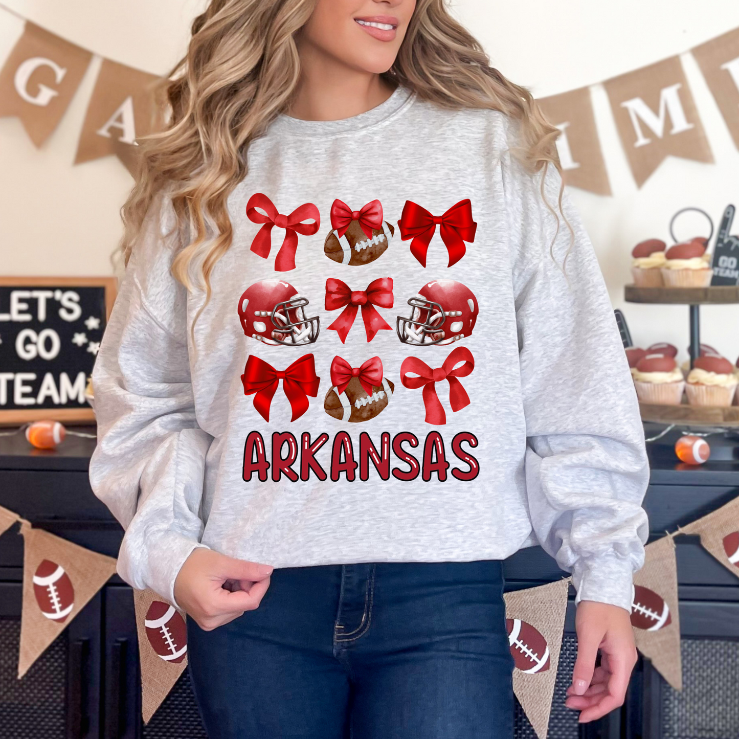 Arkansas Coquette Bow